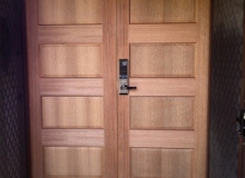 Meranti Panel Entrance Doors