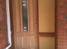 MDF Routered Door with Raised Moulding, doors