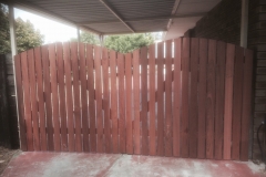 Jarrah picket Gates