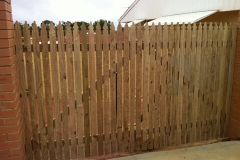 Treated pine Gates