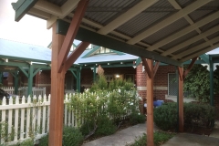 Property, Maintenance, replacement, Jarrah Posts