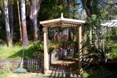 Treated pine, Gazebo, patio, garden, feature, outdoor living