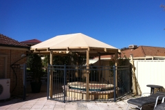 Treated pine, Patio, alfresco, garden, feature, outdoor living