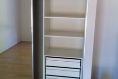 Robe fit out, Drawer and addition hanging and shelving